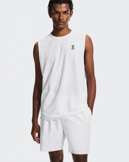 On 7" Court Shorts White