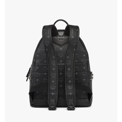 MCM Small-Medium Stark Side Studs Backpack in Visetos