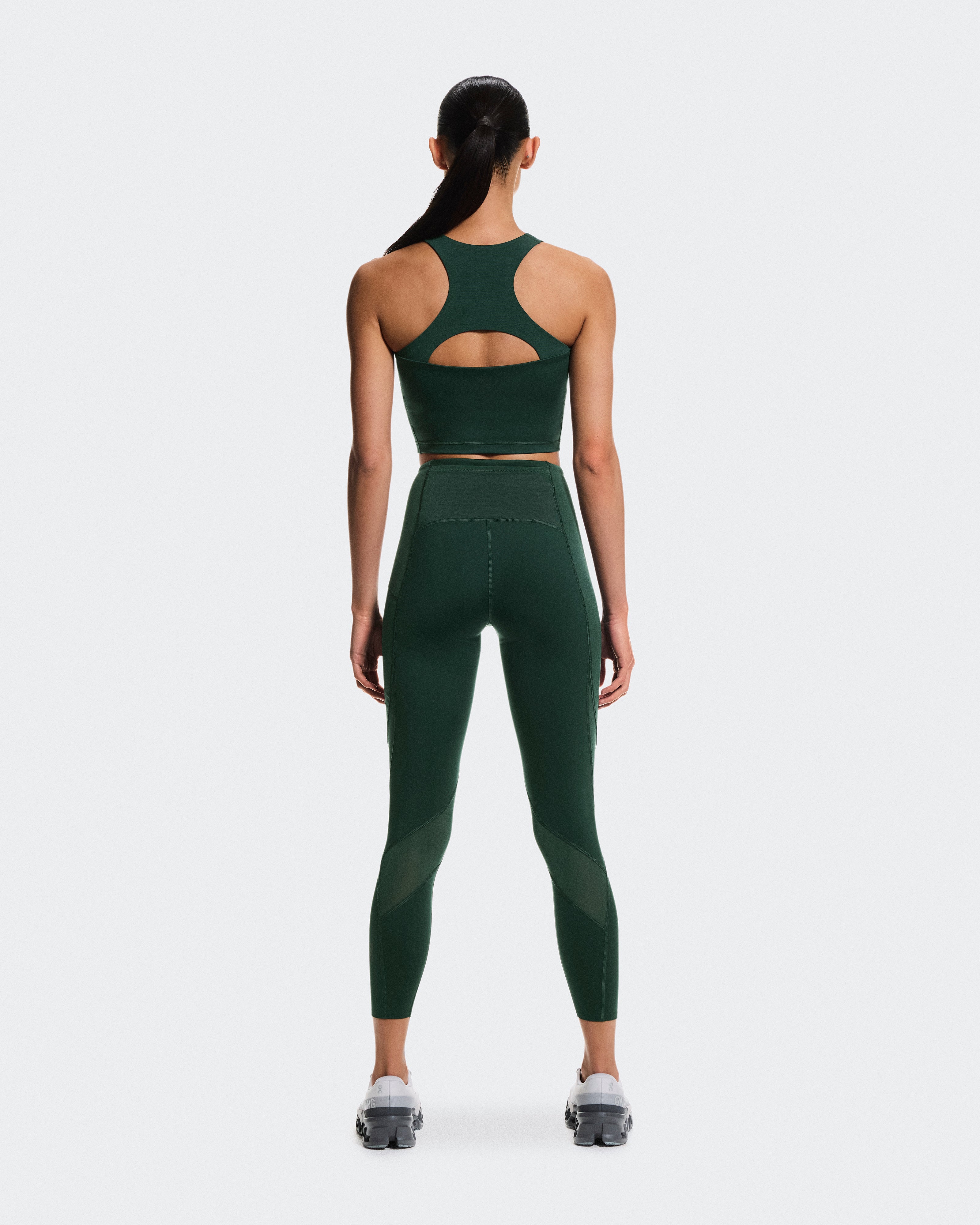 On Train Volt Crop Obsidian (Women'S)