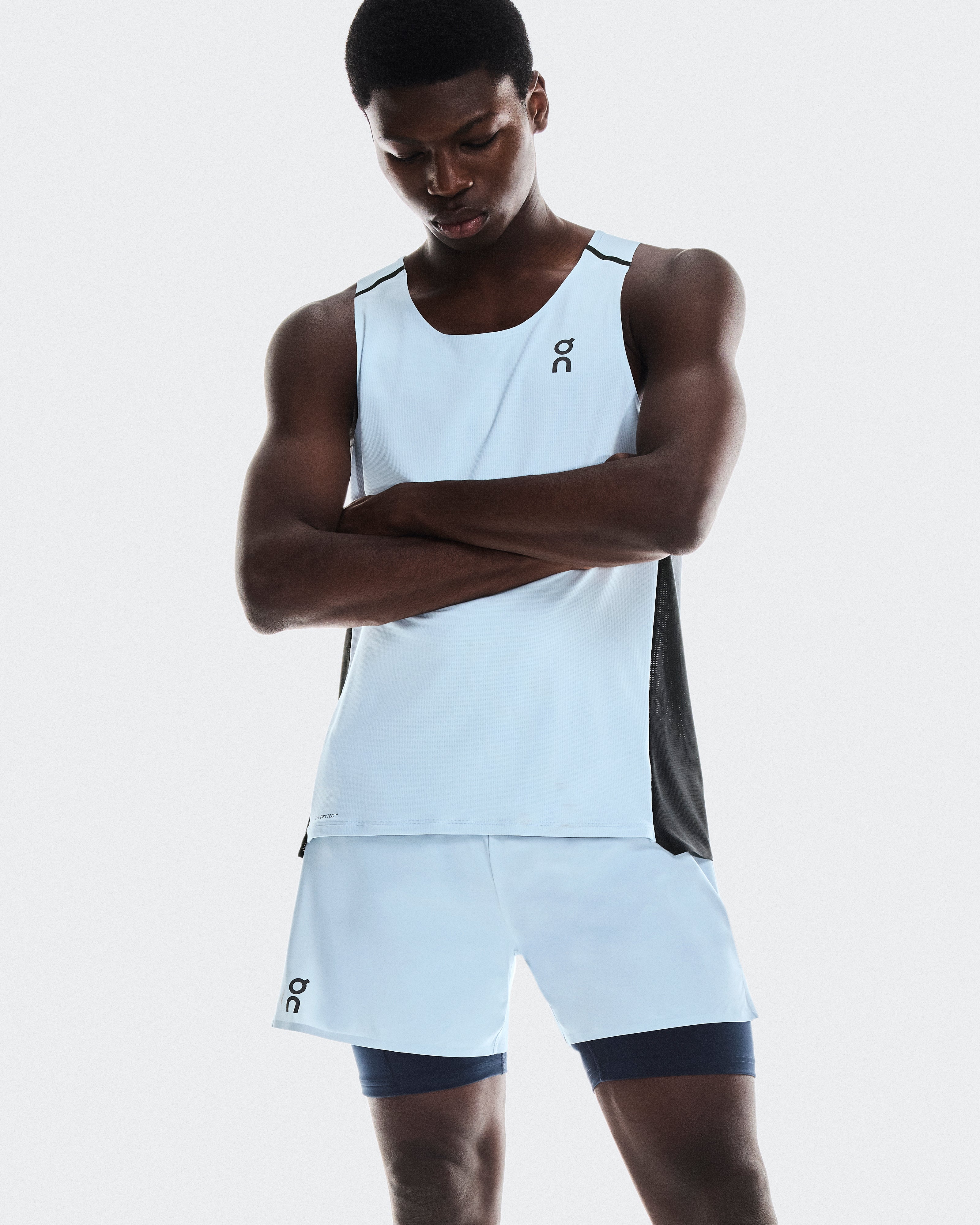 On 5" Performance 2/1 Shorts Arctic | Midnight