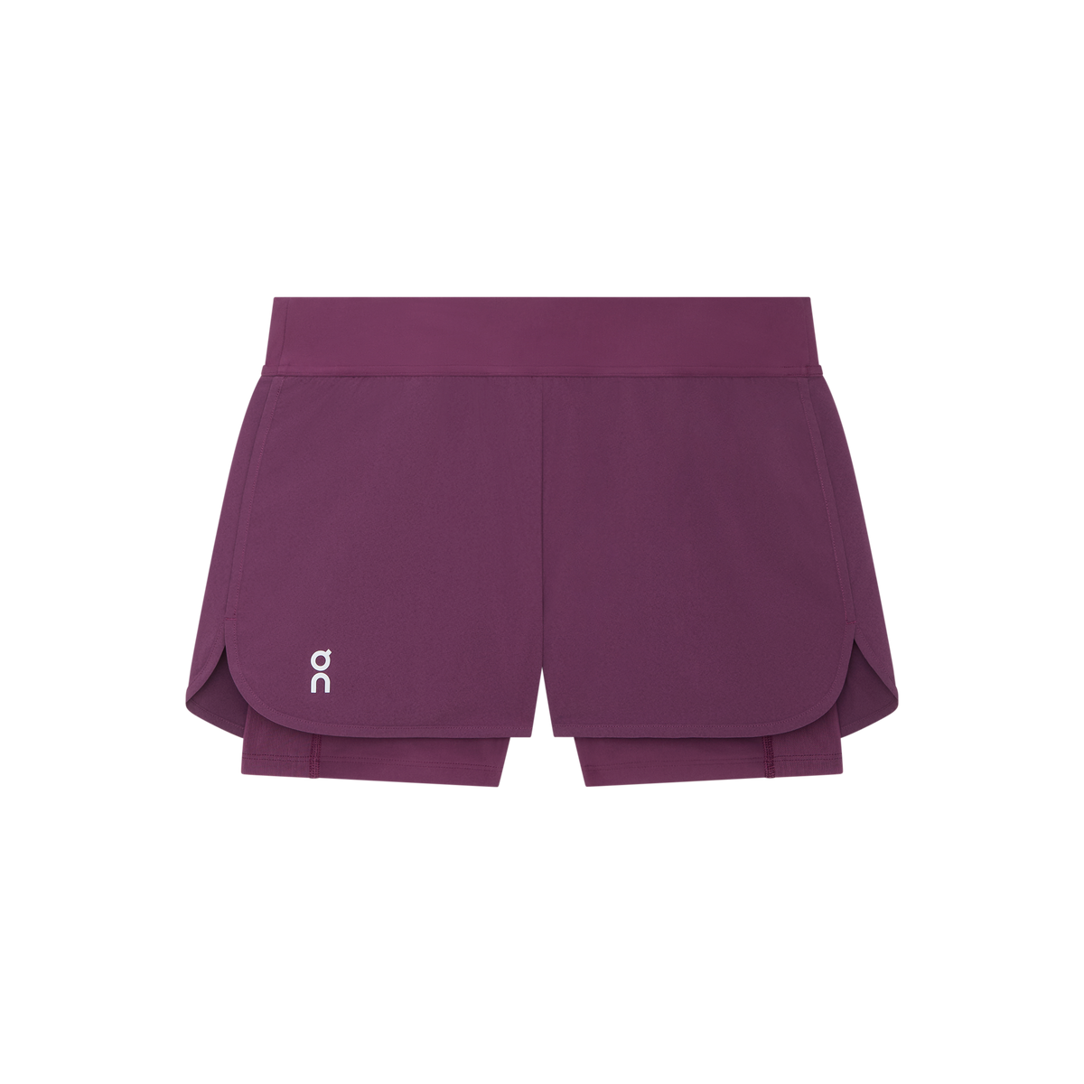 On 3" Court Shorts 2-In-1 Cassis (Women'S)