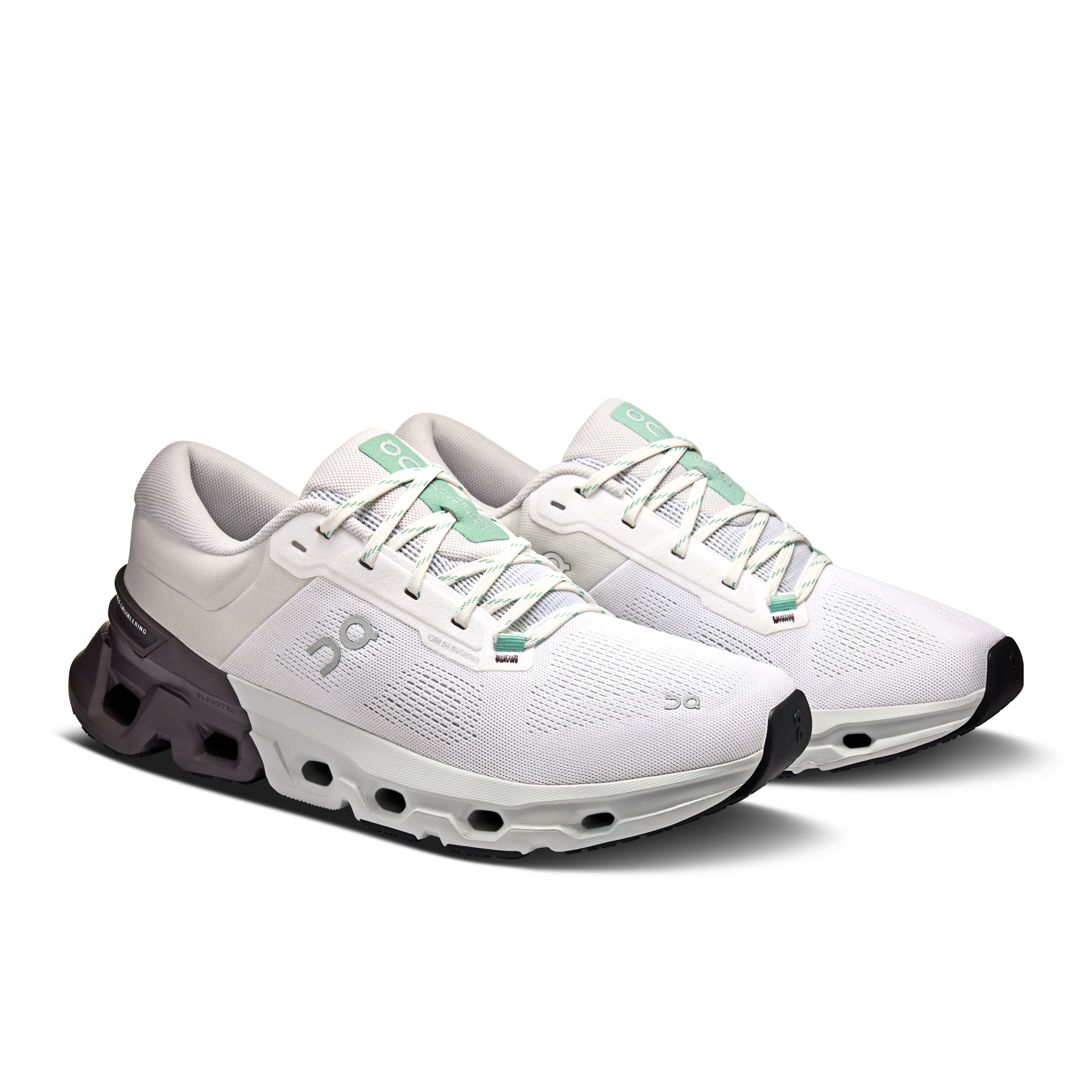 On Running Cloudflyer White Pebble UK 12