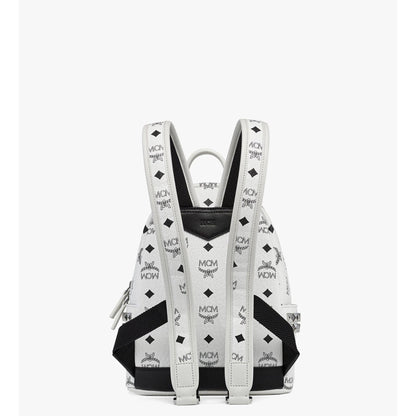 MCM Stark Side Studs Backpack in Visetos