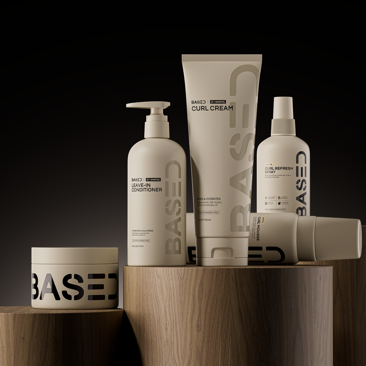 Based Complete Curly Kit