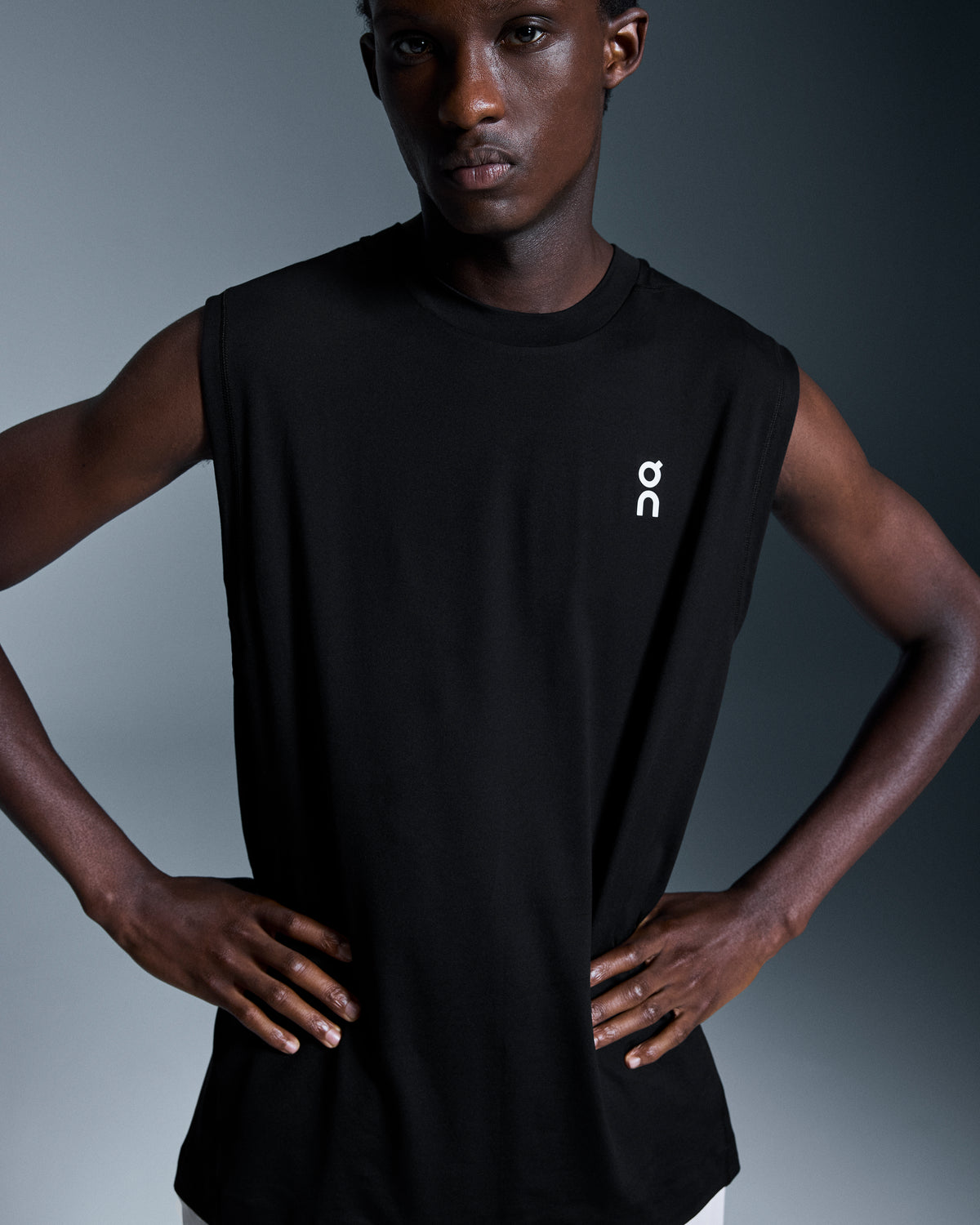 On Courtside Tank Black