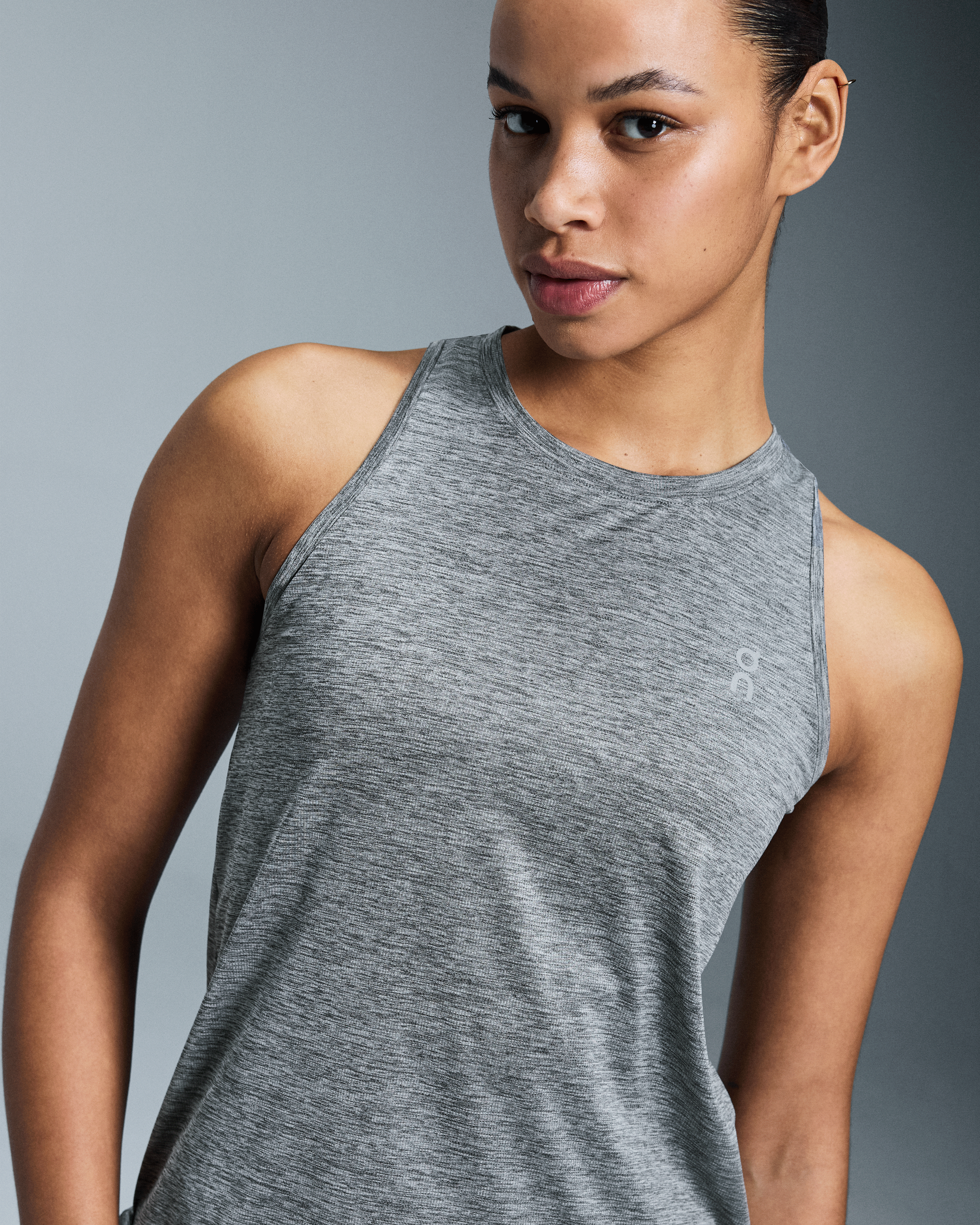on core tank Heather Gray (Women's)