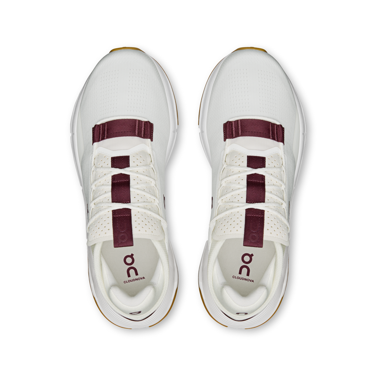 On Cloudnova 2 Ivory Maroon