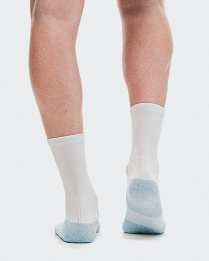 On Trail Sock High 2P Frost | Rock