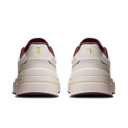 On The Roger Centre Court Ivory Maroon