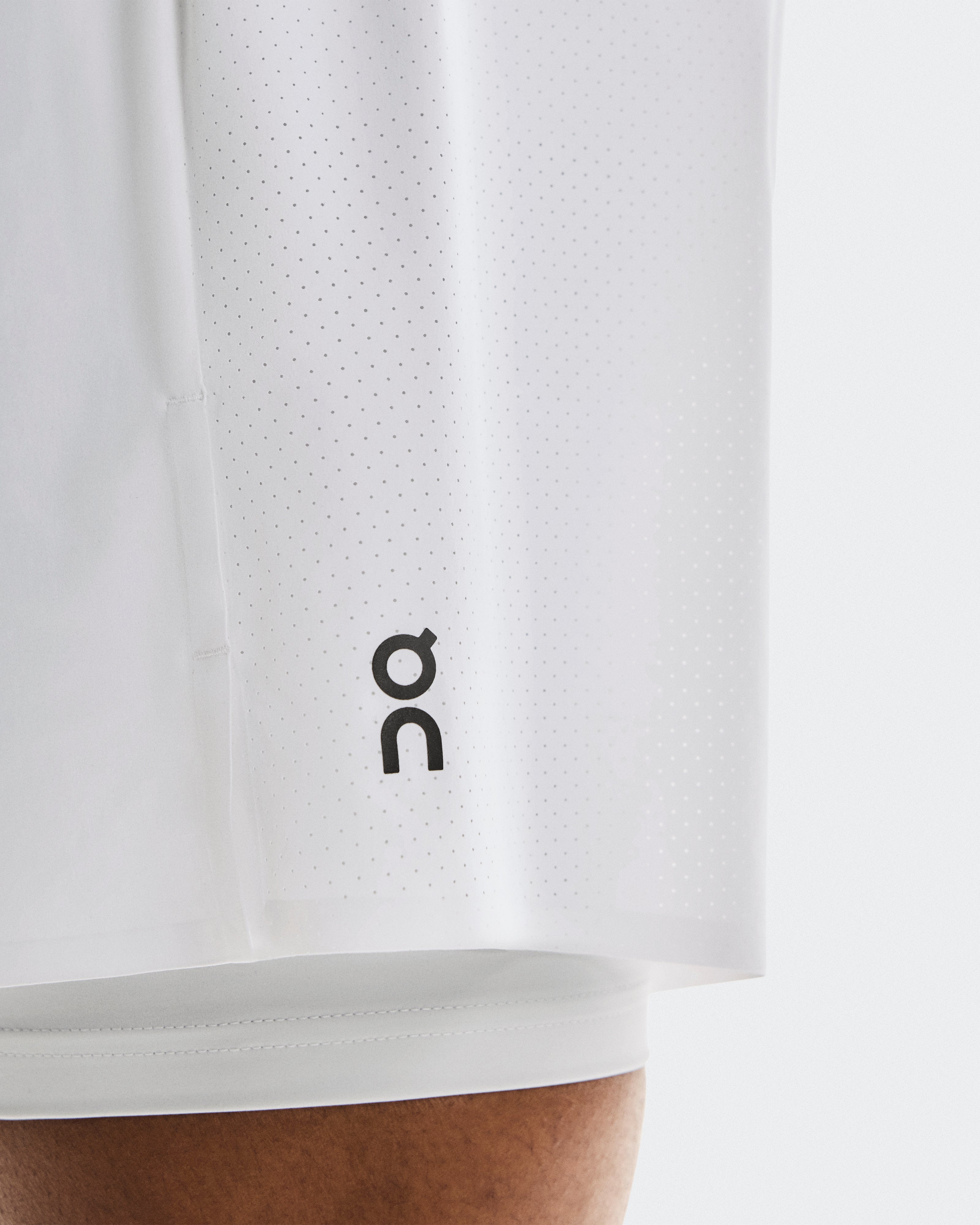 On 3" Performance 2/1 Shorts White | Glacier (Women's)
