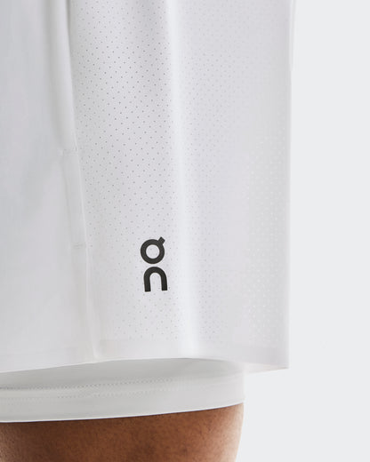 On 3" Performance 2/1 Shorts White | Glacier (Women's)
