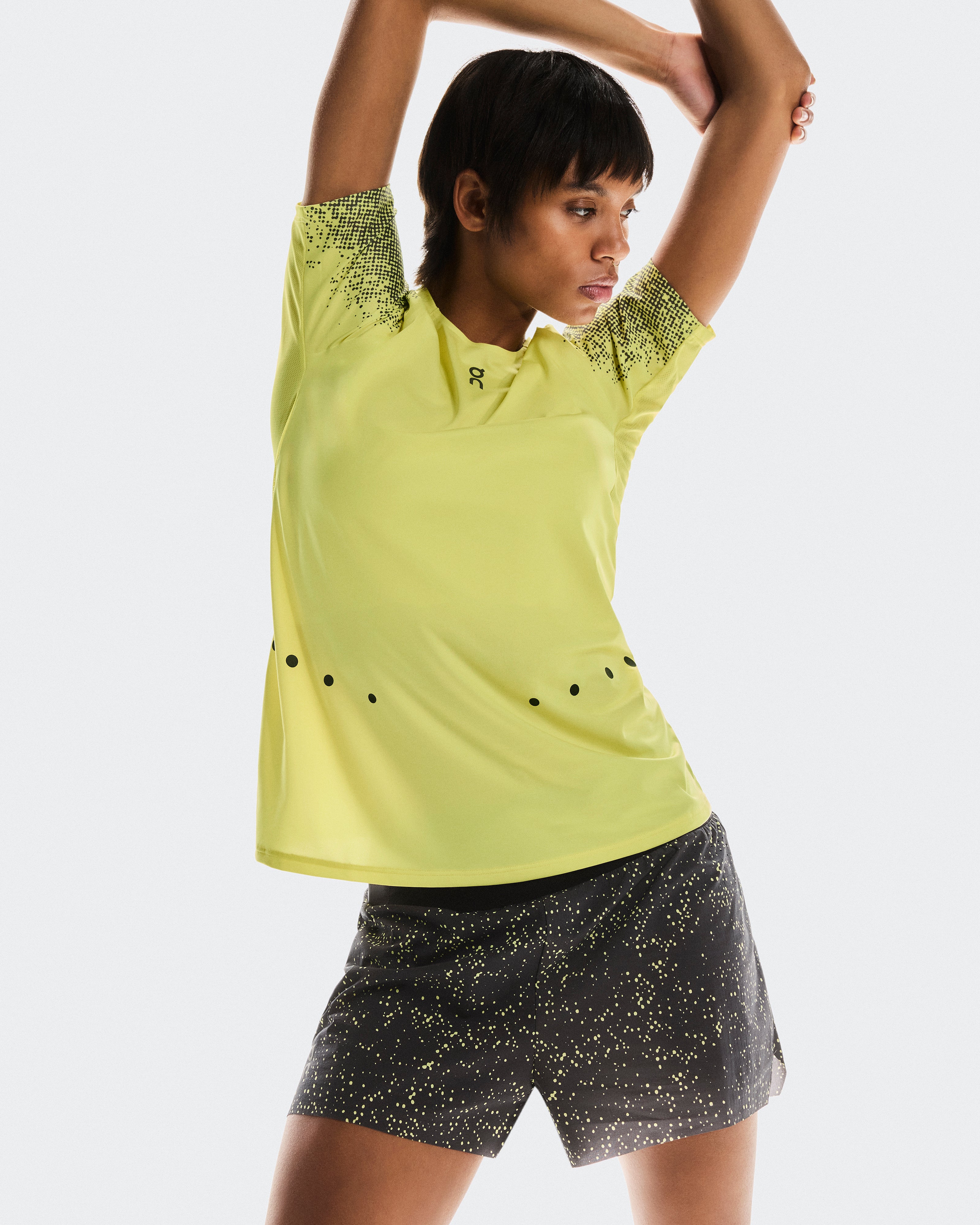 On Ultra Shorts Iron | Lime (Women's)