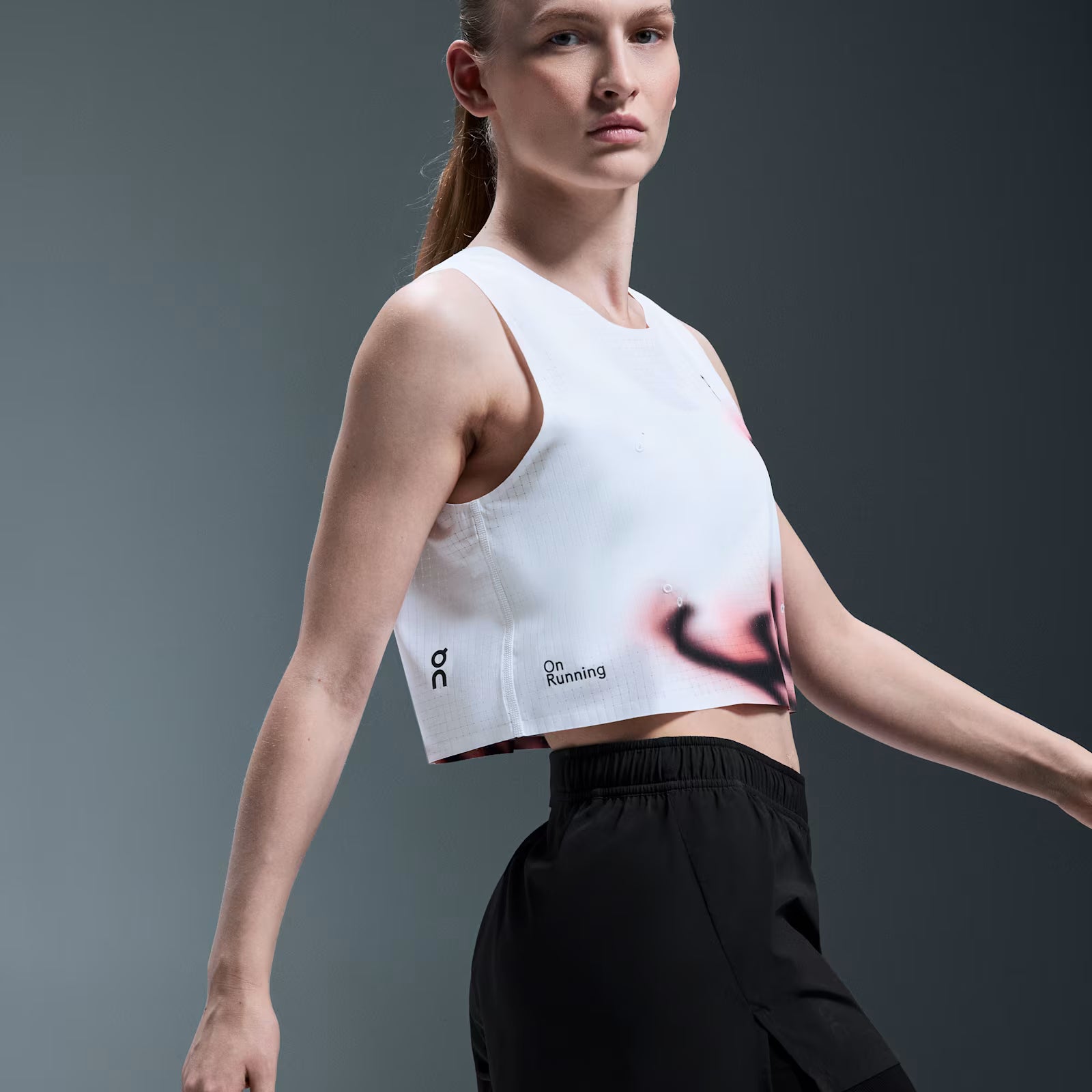 On Pace Tank Undyed-White (Women'S)