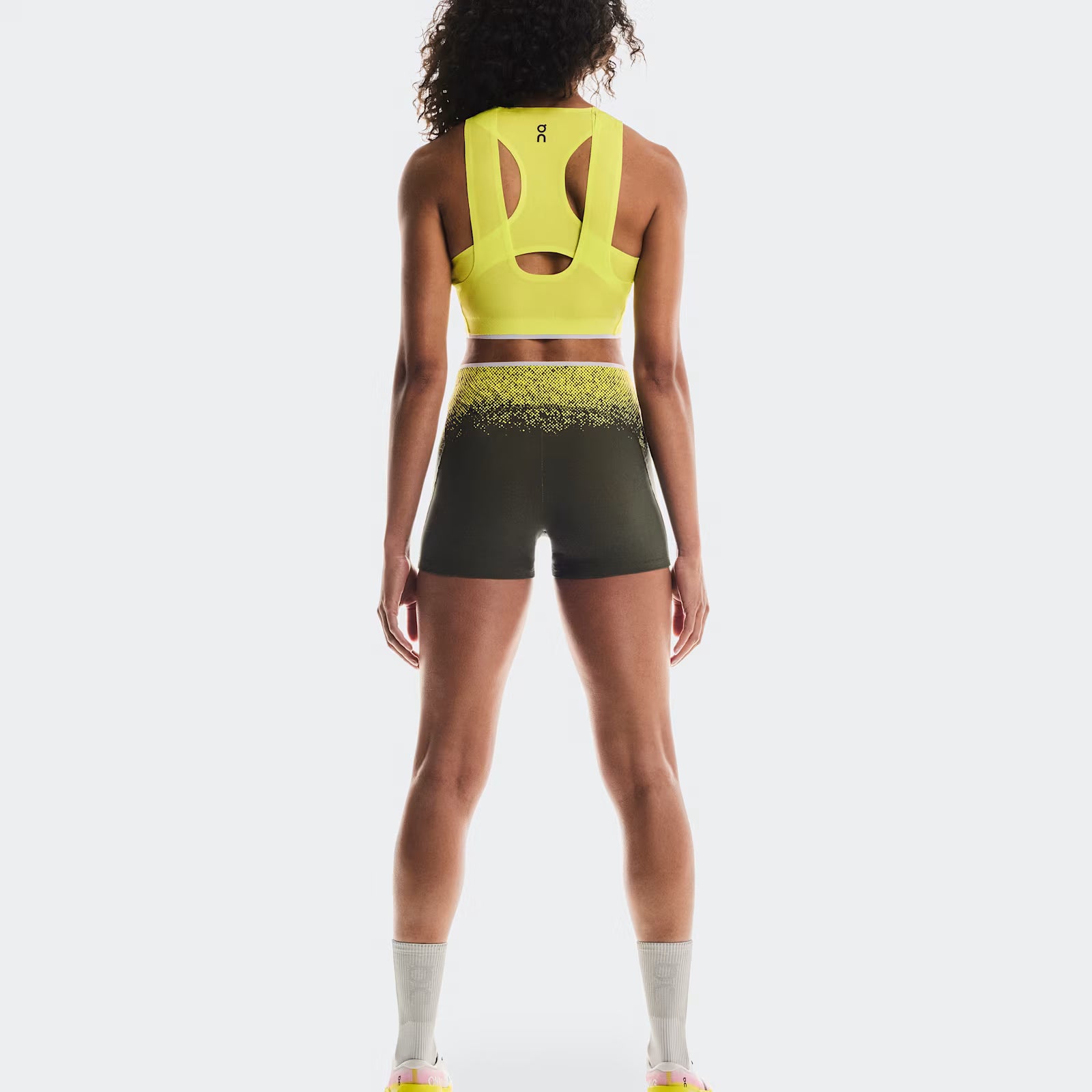On Race Crop Lime (Women'S)