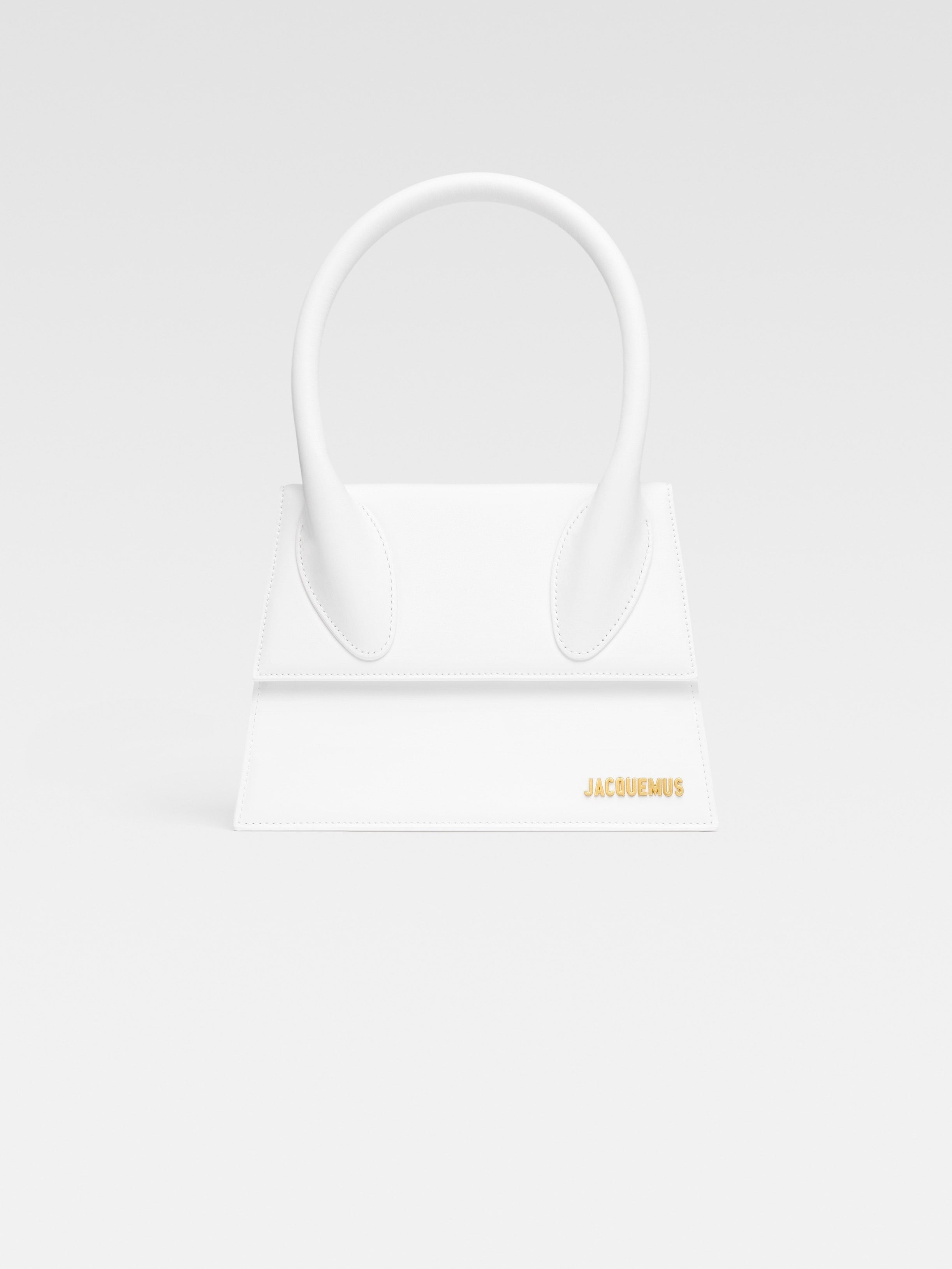 Jacquemus The Large Chiquito Reinforced Handle White