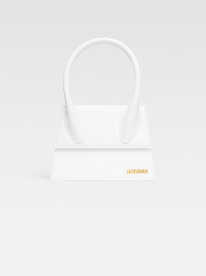 Jacquemus The Large Chiquito Reinforced Handle White