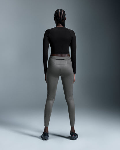 On Movement Long-T Crop Black (Women'S)