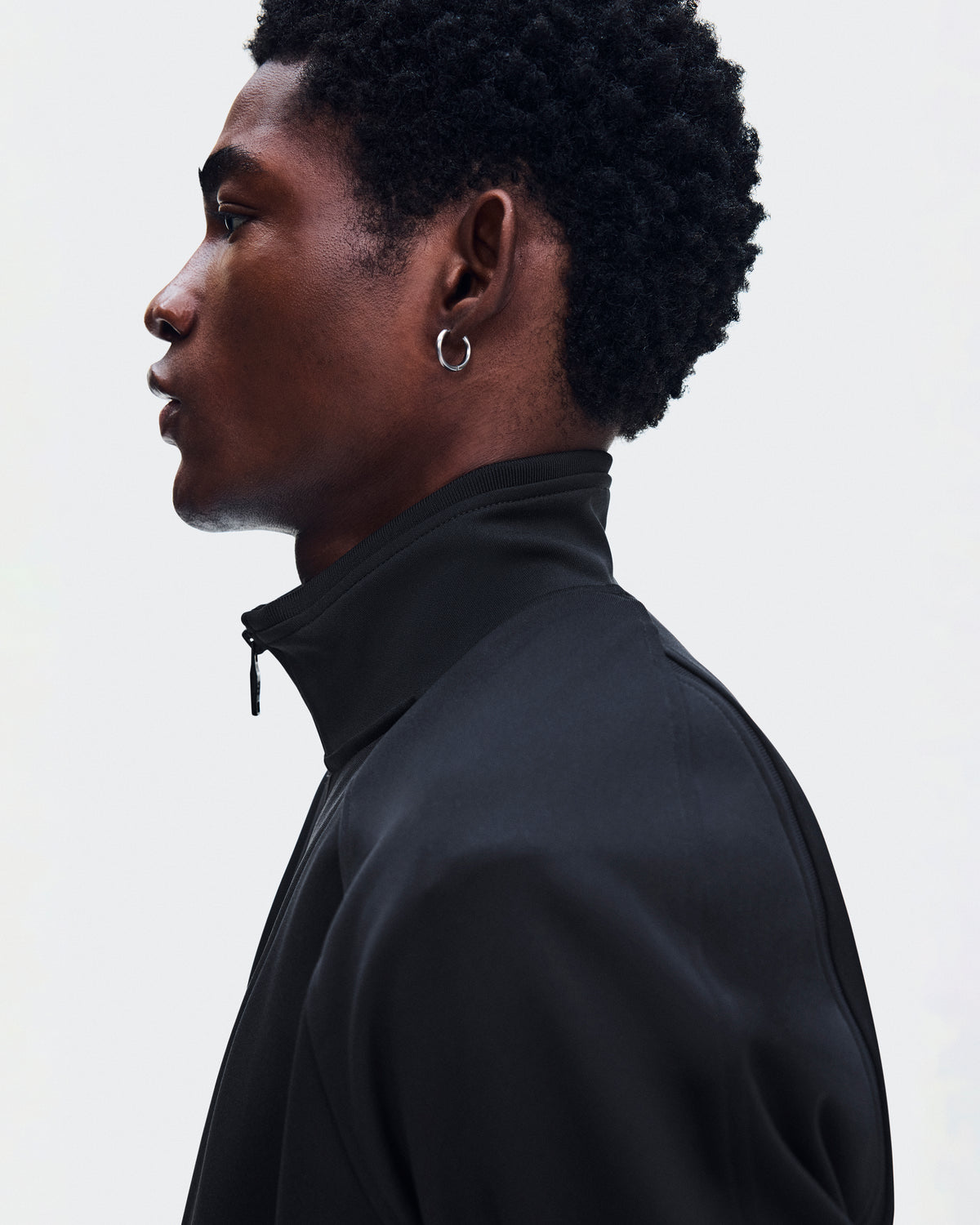 On Courtside Full-Zip Black