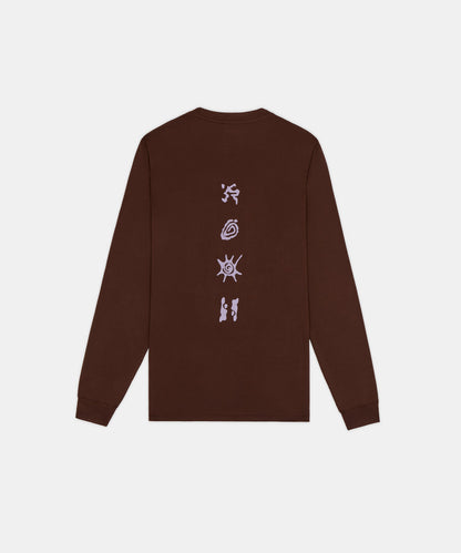 Bandit Mens Micromesh Long Sleeve Cacao