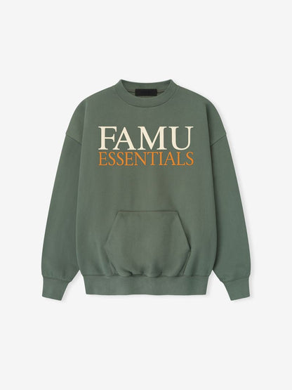 Essentials Famu Sport Crewneck Balsam Green