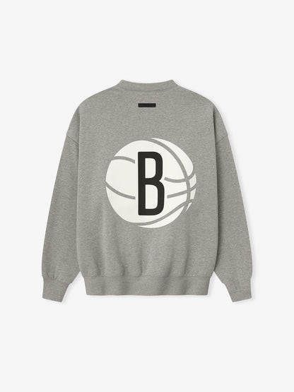 Essentials Nets Sport Crewneck Warm Heather