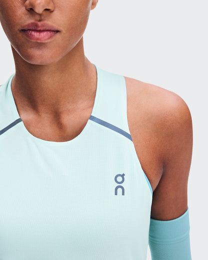 On Performance Tank Flurry | Aquamarine (Women'S)