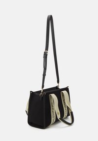 Valentino Candle Tote Bag Nero/Natur