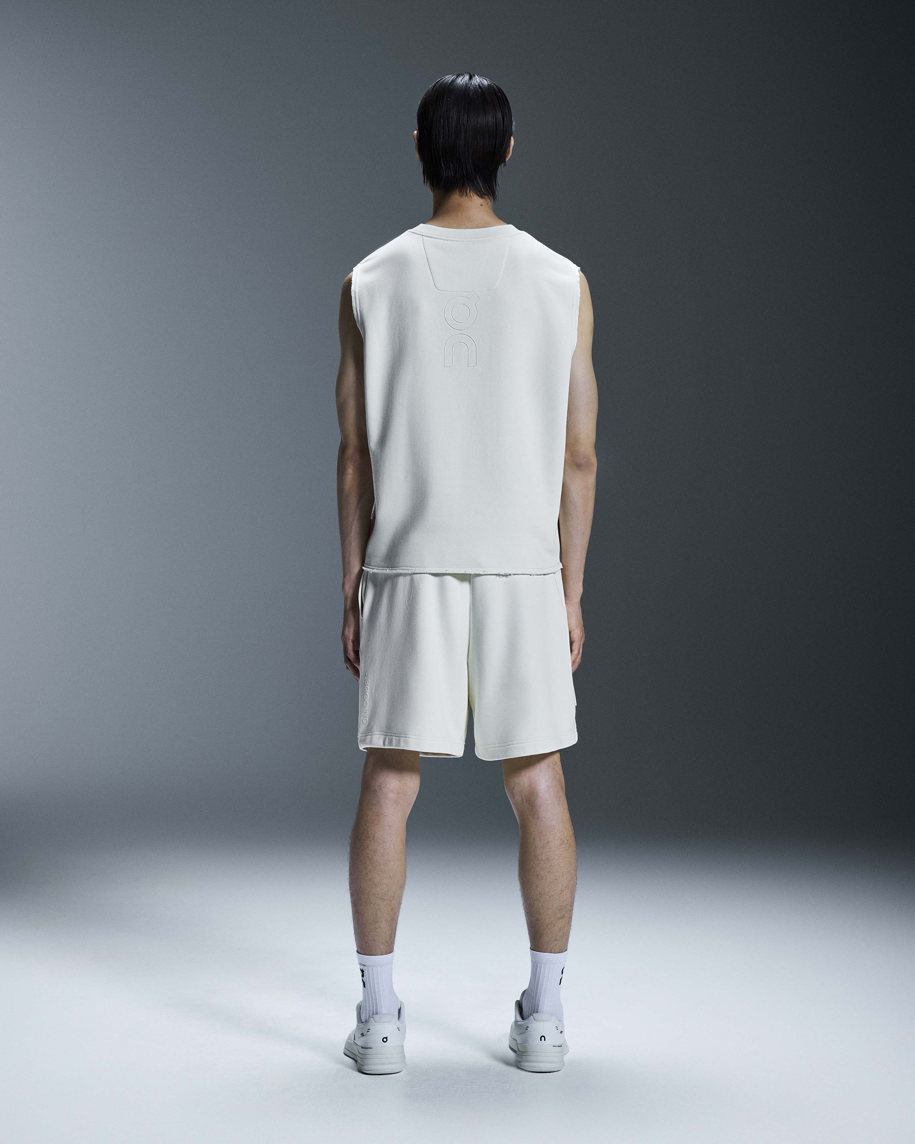 on open club shorts White