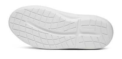 Oofos Women's Slip-On Leather Shoe White