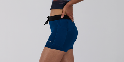 Bandit Womens Stamina V 3 Compression Shorts Ink Blue