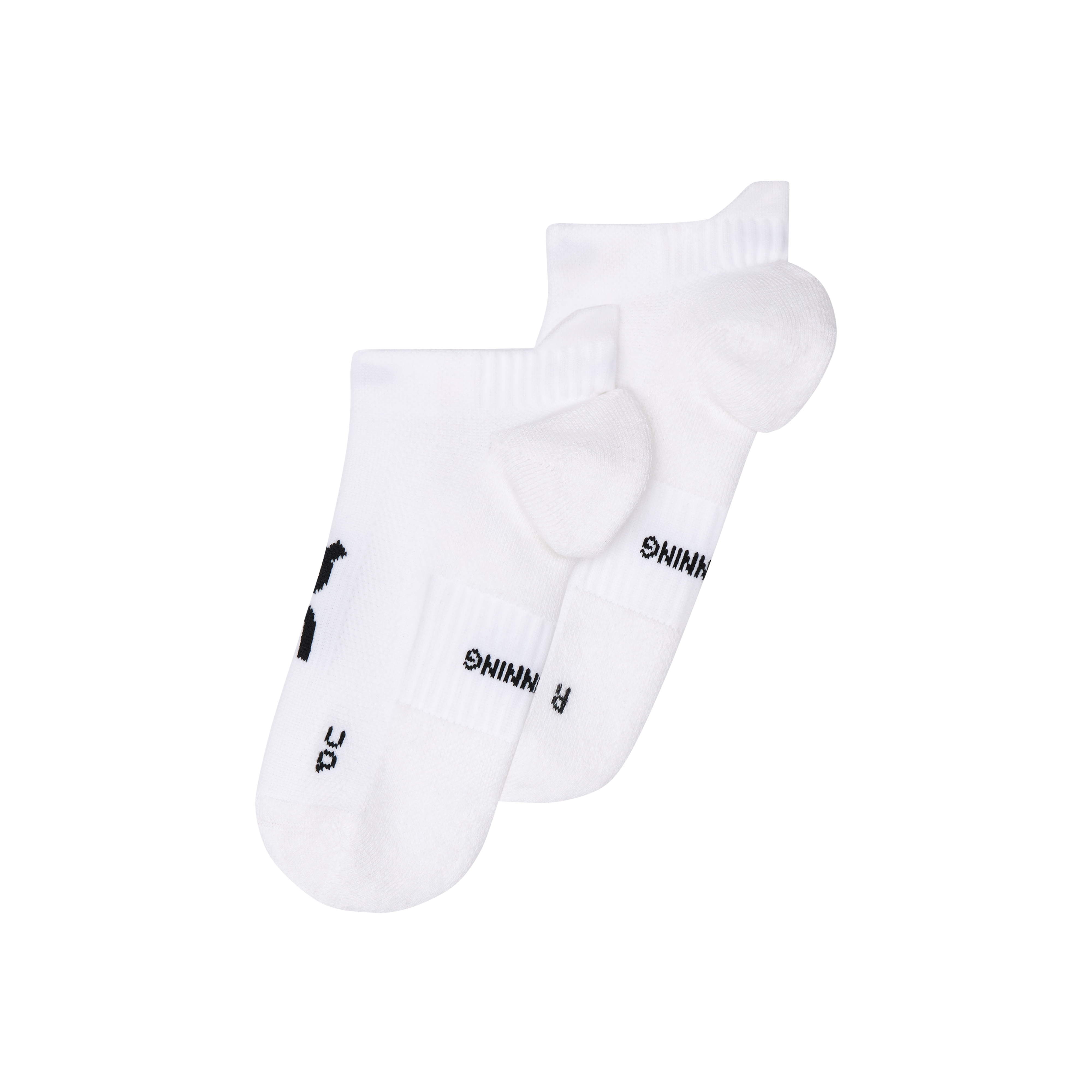 On Core Run Sock Low 2P White