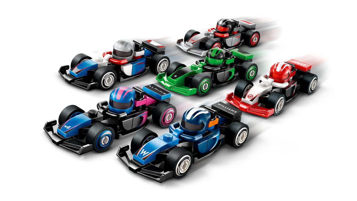 Lego F1 Collectible Race Cars