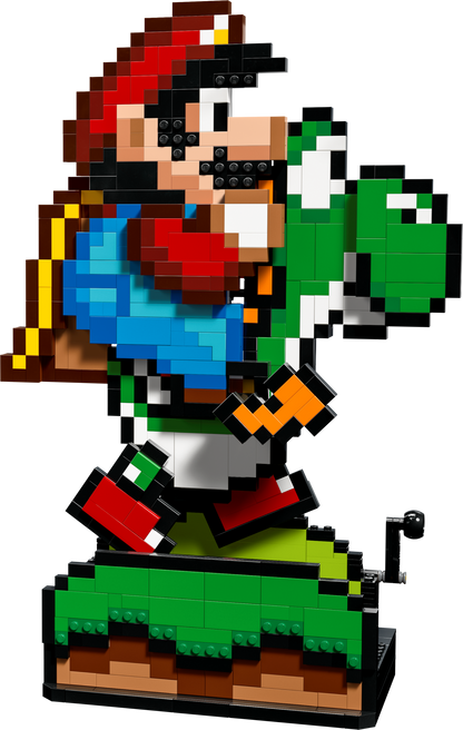 Lego Super Mario World Mario  Yoshi