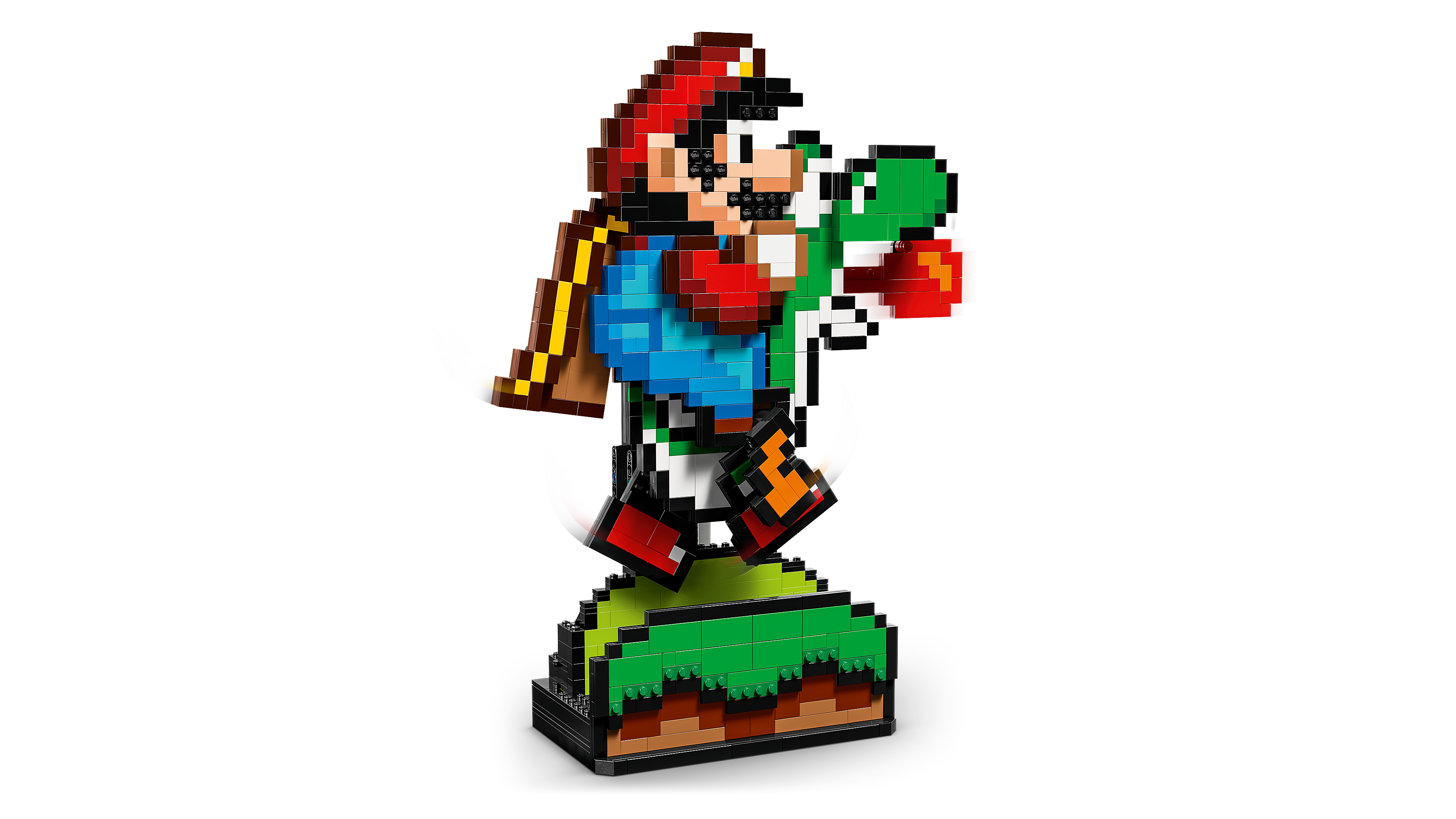 Lego Super Mario World Mario  Yoshi