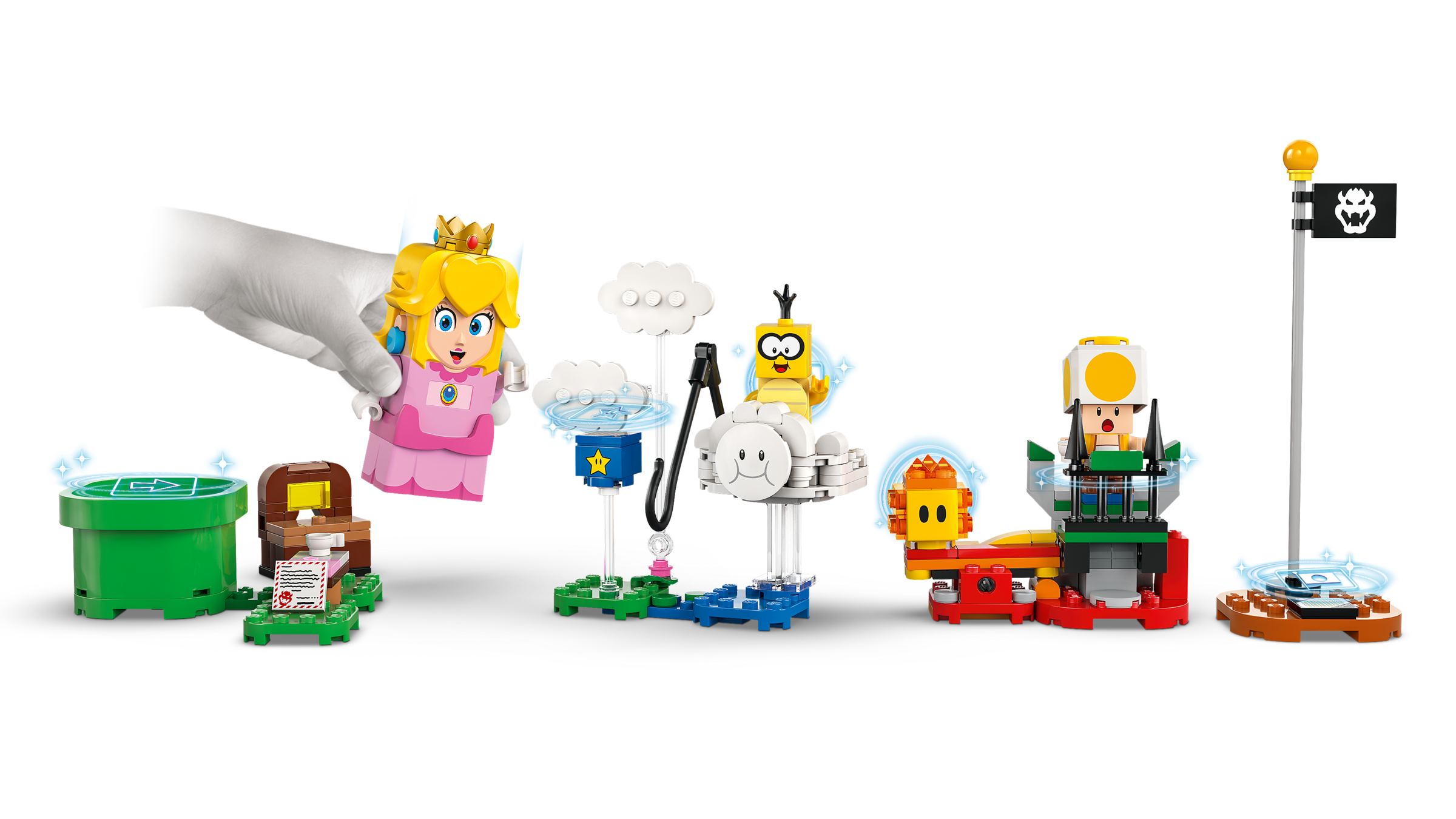 Lego Adventures with Interactive LEGO Peach