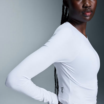 On Movement Long-T Crop White (Women'S)