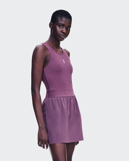 On Court Dress Split Cassis (Women'S)
