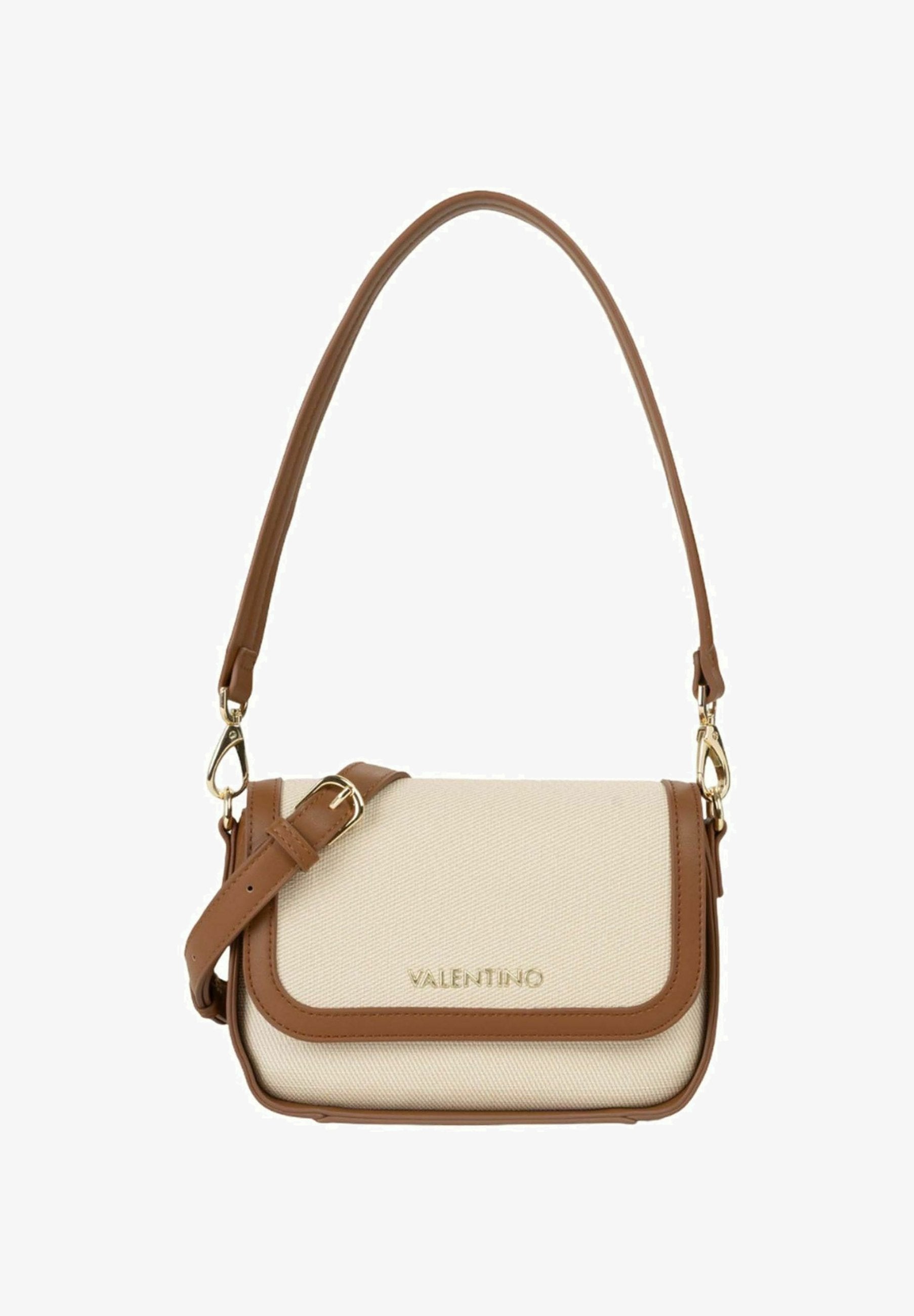 Valentino Bags Atena Flap Bag - Handbag - Naturale   Cuoio