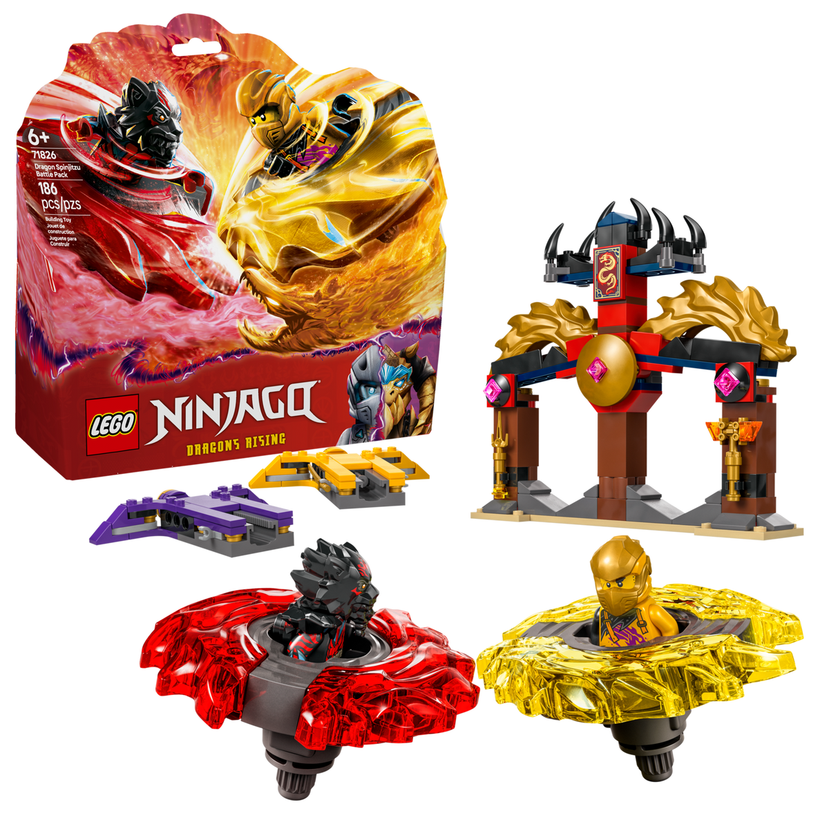 Lego Dragon Spinjitzu Battle Pack