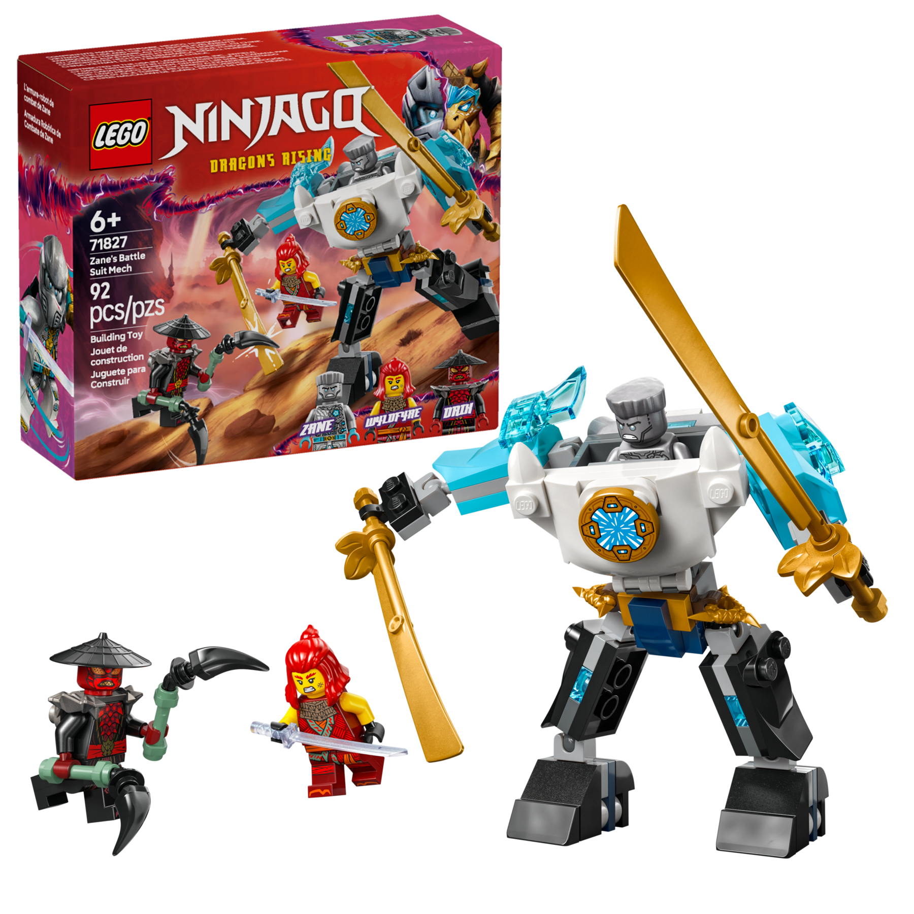 Lego Zanes Battle Suit Mech
