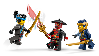 Lego Rogue vs Drix Race Car Duel