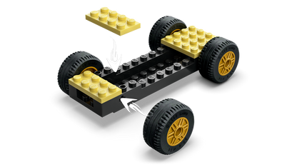 Lego Rogue vs Drix Race Car Duel
