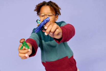 Lego Nya vs Mutation Monster Spinner