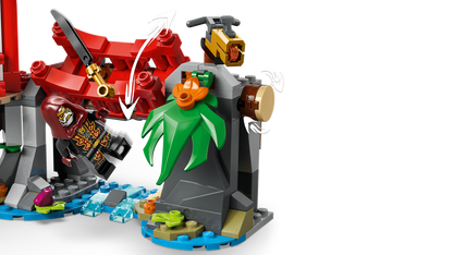 Lego Ninja Vehicle Tree House Battle