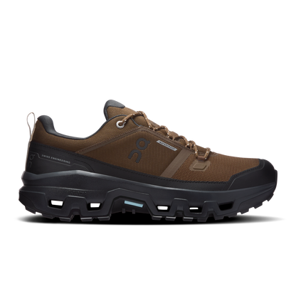 On Cloudrock Low Waterproof Earth Black