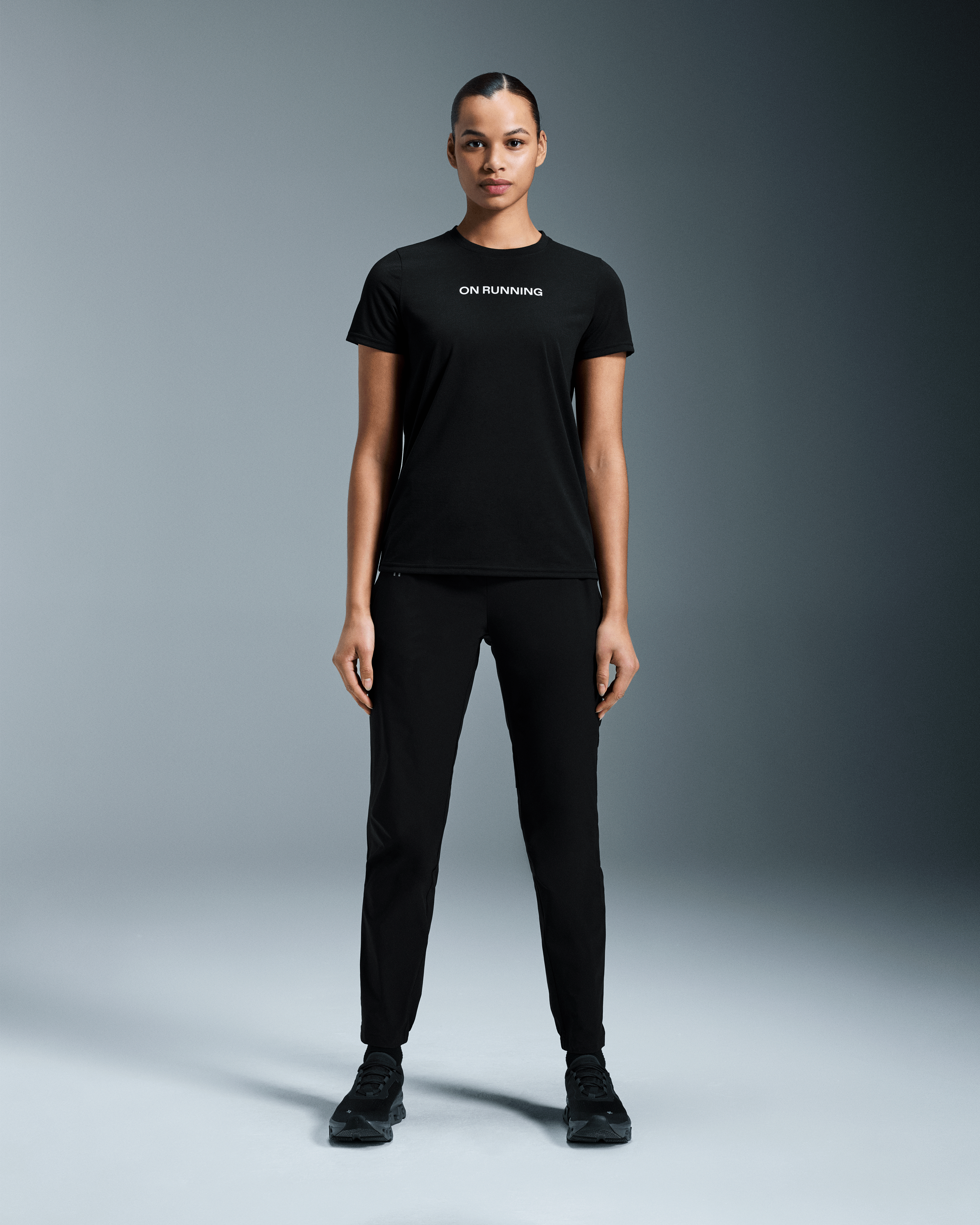 On On Run-T Black (Women's)
