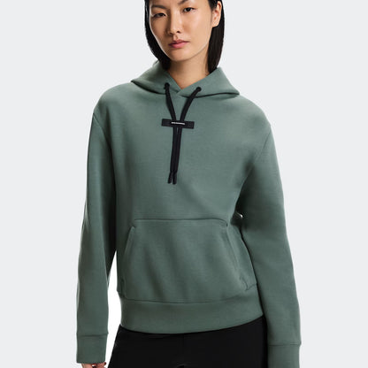 On Focus Tech Hoodie Olive (Women'S)