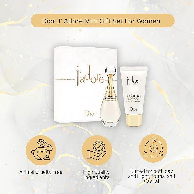 Dior J'Adore Perfume For Women Mini Fragrance Gift Set Edp And