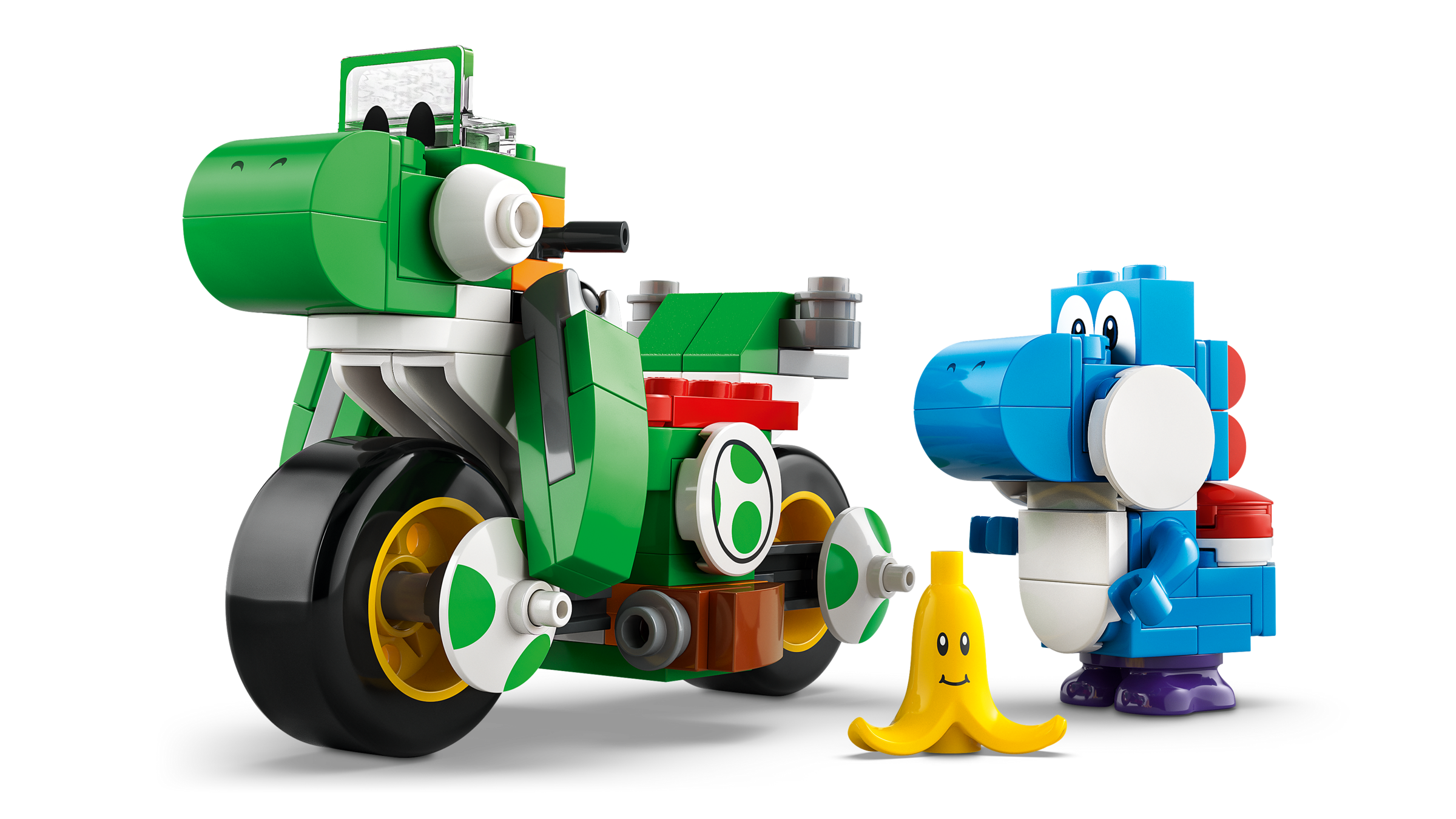 Lego Mario Kart  Yoshi Bike