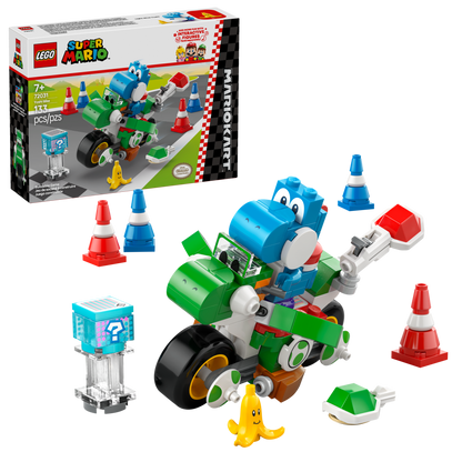 Lego Mario Kart  Yoshi Bike